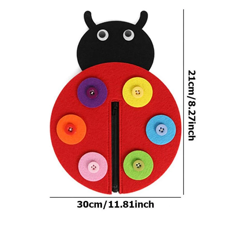 Button Ladybug