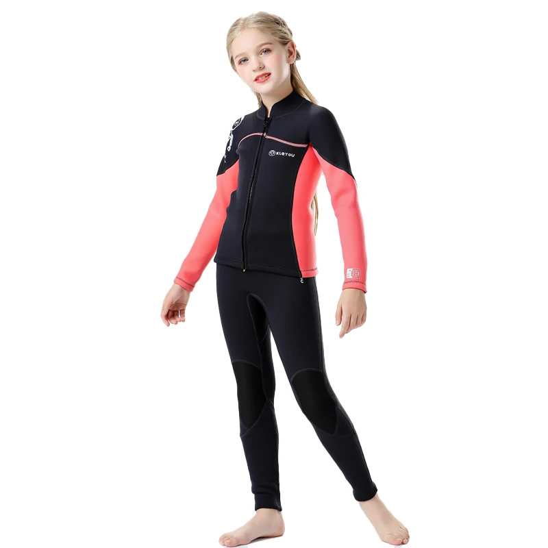 Traje de neopreno infantil para buceo y surf térmico 2,5 mm - imagen 2