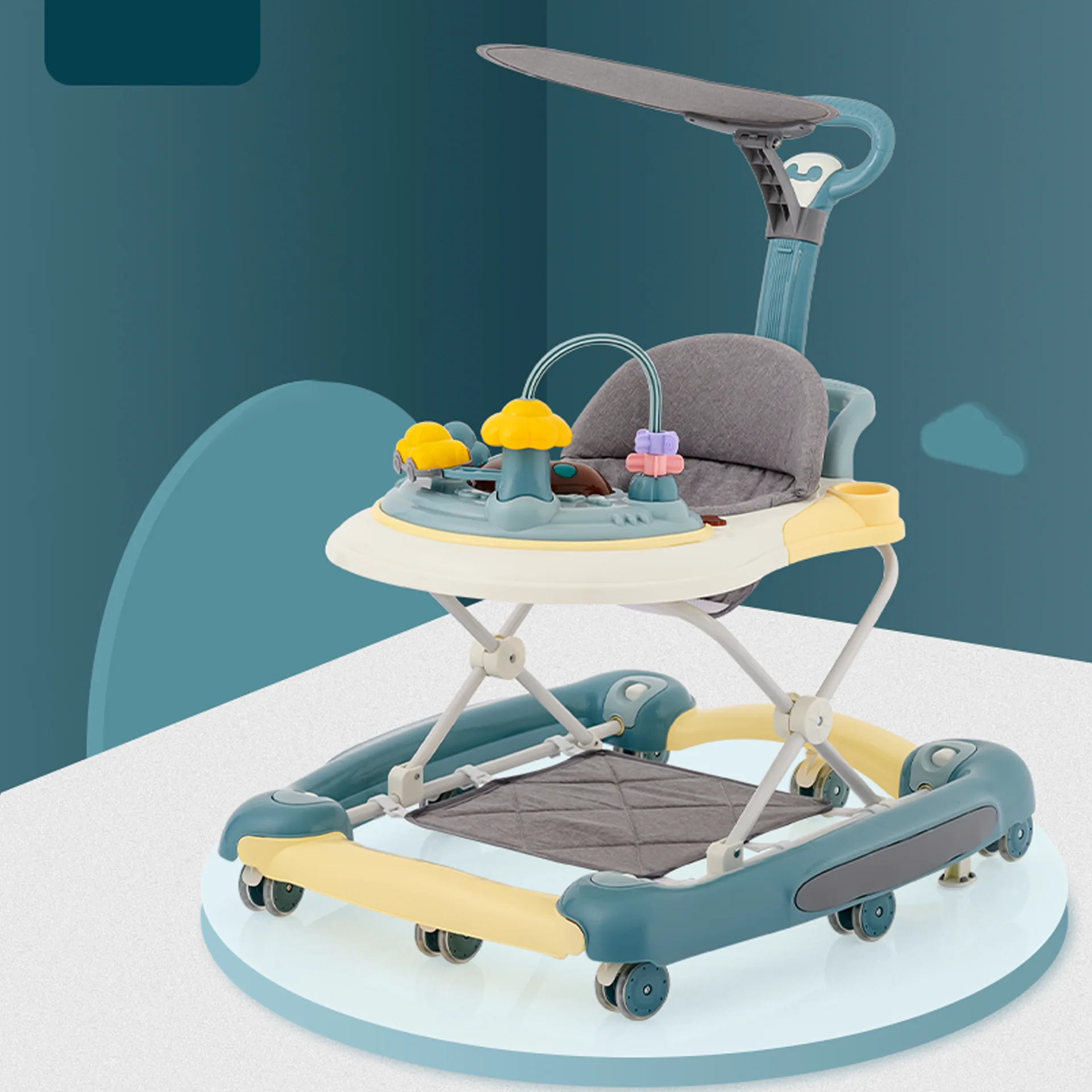 LazyChild Andador Multifuncional para Bebés - Ajustable y Antivuelco - imagen 2