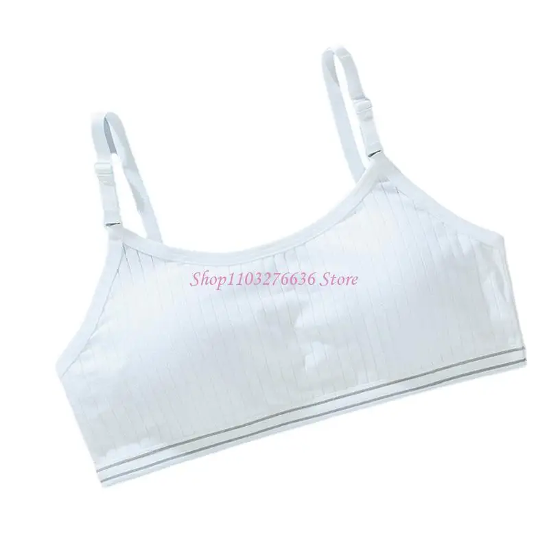 R6FD Camisola Juvenil sujetador sujetador Tubo con almohadilla cofres para niñas 6-12 años - imagen 2