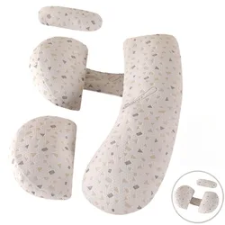 Almohada de lactancia y embarazo con apoyo lumbar multifunción