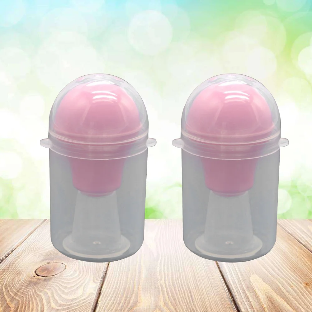 Aparato de tracción Pp de silicona Premium para pezones invertidos planos, ayuda para lactancia, 2 uds.