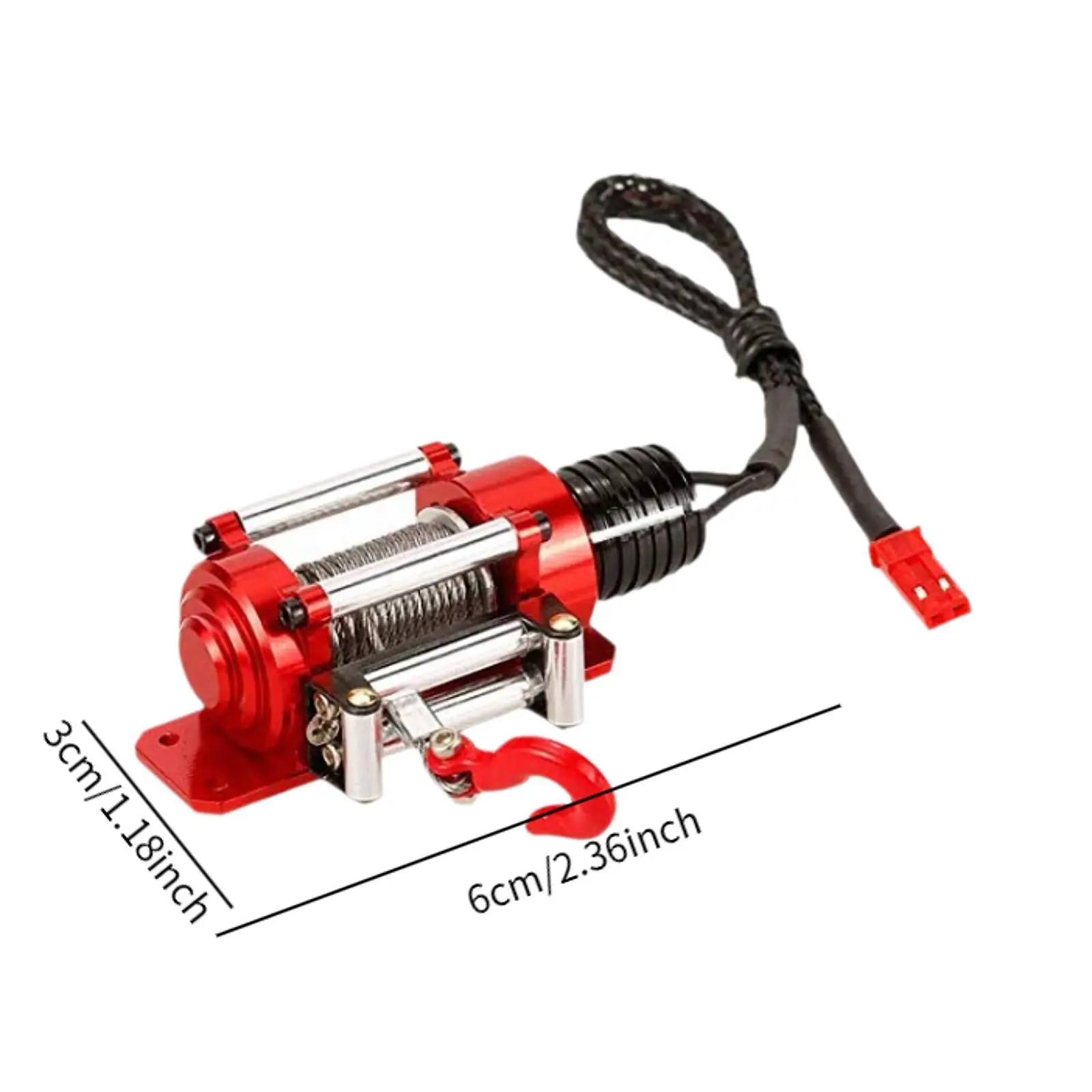 Climbing Car Model Winch Professional Easy to Install with Remote Controller