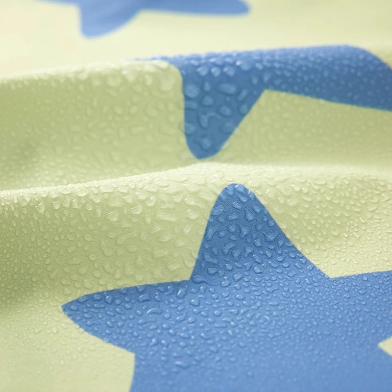 Baberos sin mangas para alimentación de bebé, paños para eructar con lazo de estrella, impermeables, a prueba de polvo, accesorios para niños - imagen 4