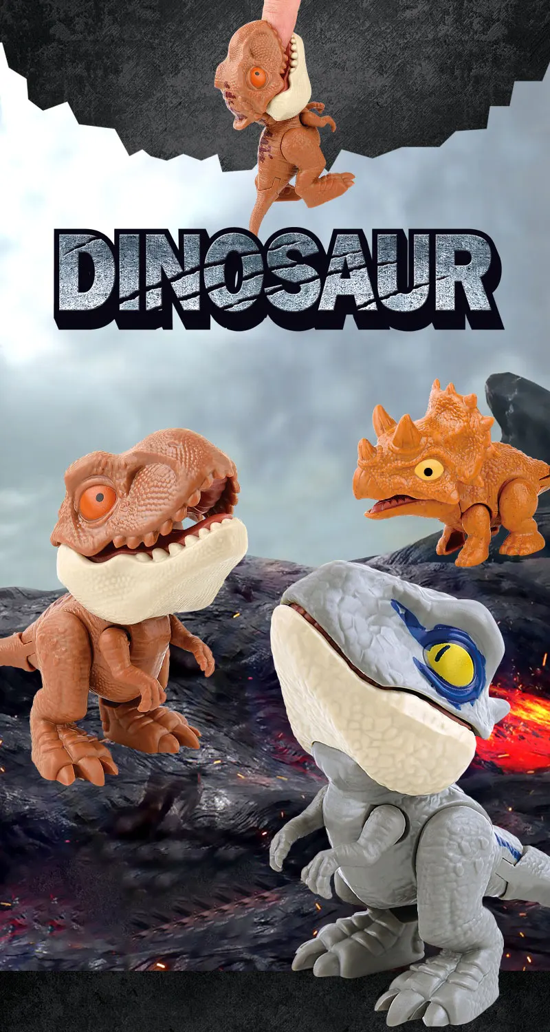 T-rex mordedor articulado Haifeng