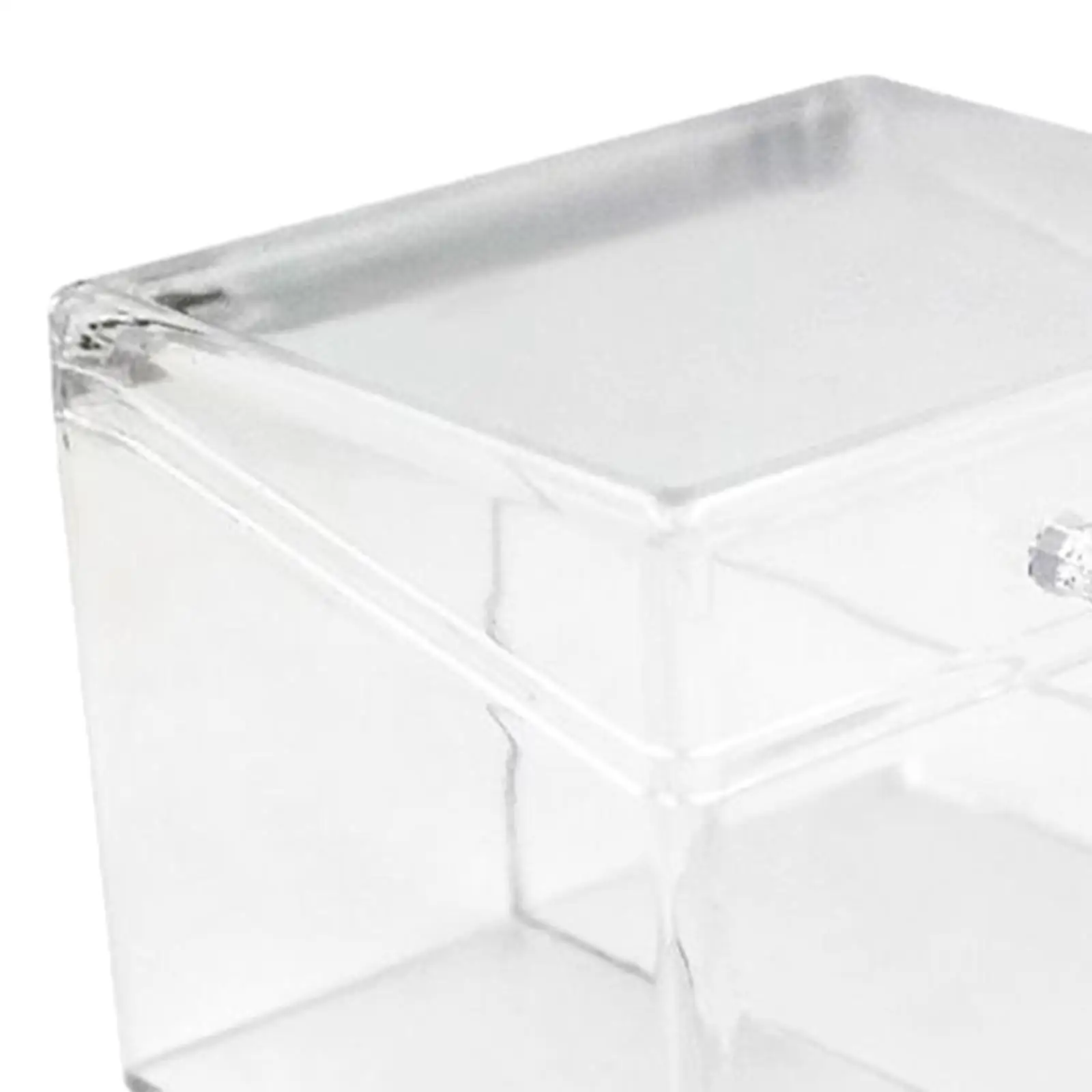Photocard Storage Box Multifunctional Flip Box Desk Oranizer for Baseball Cards Trading Cards Sports Cards Photocard Small Items