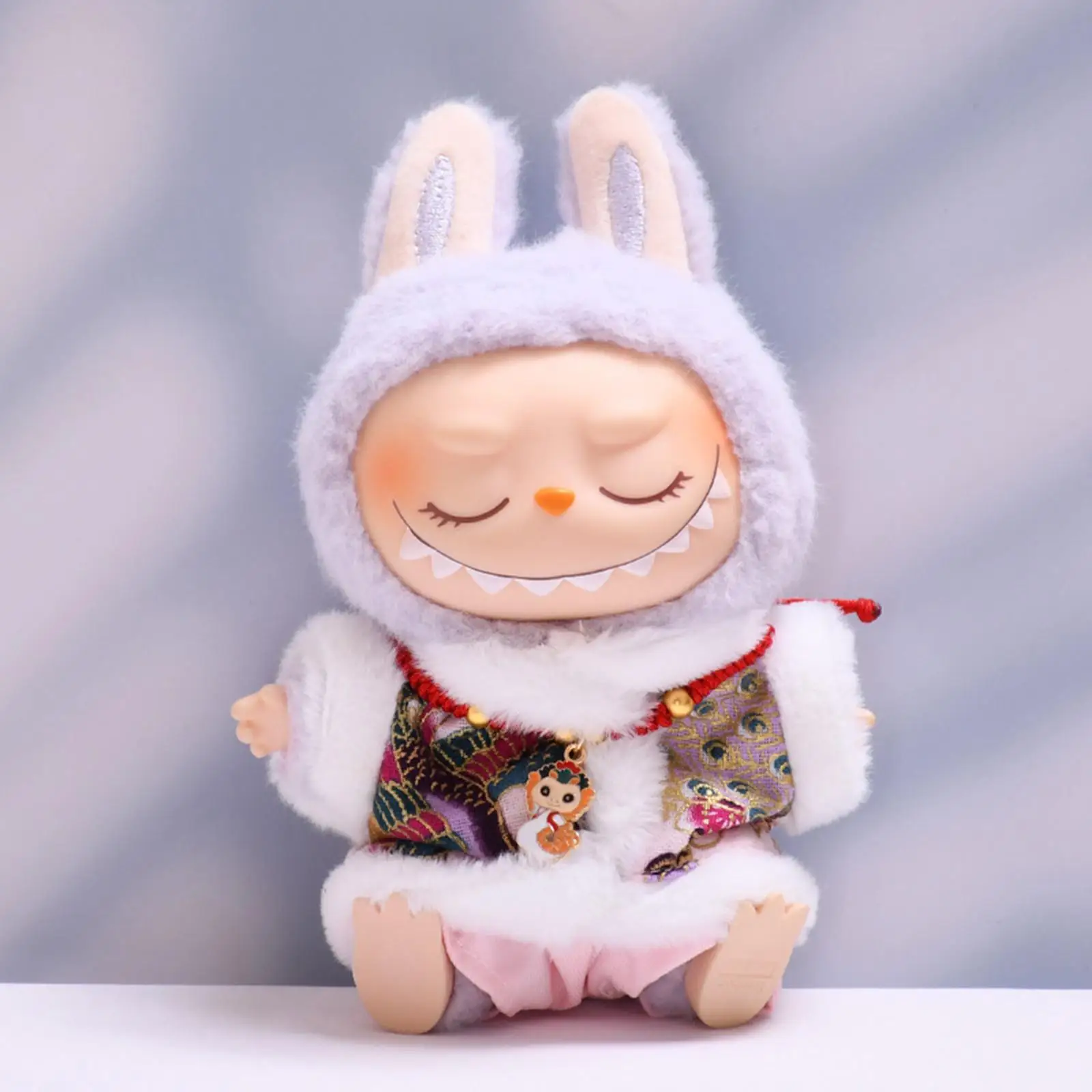 Doll Clothes Outifit,Tang Suit Costume,Fashion Soft Accessories,Photo Props,Miniature DIY Dress up Clothing for 6.69inch Doll