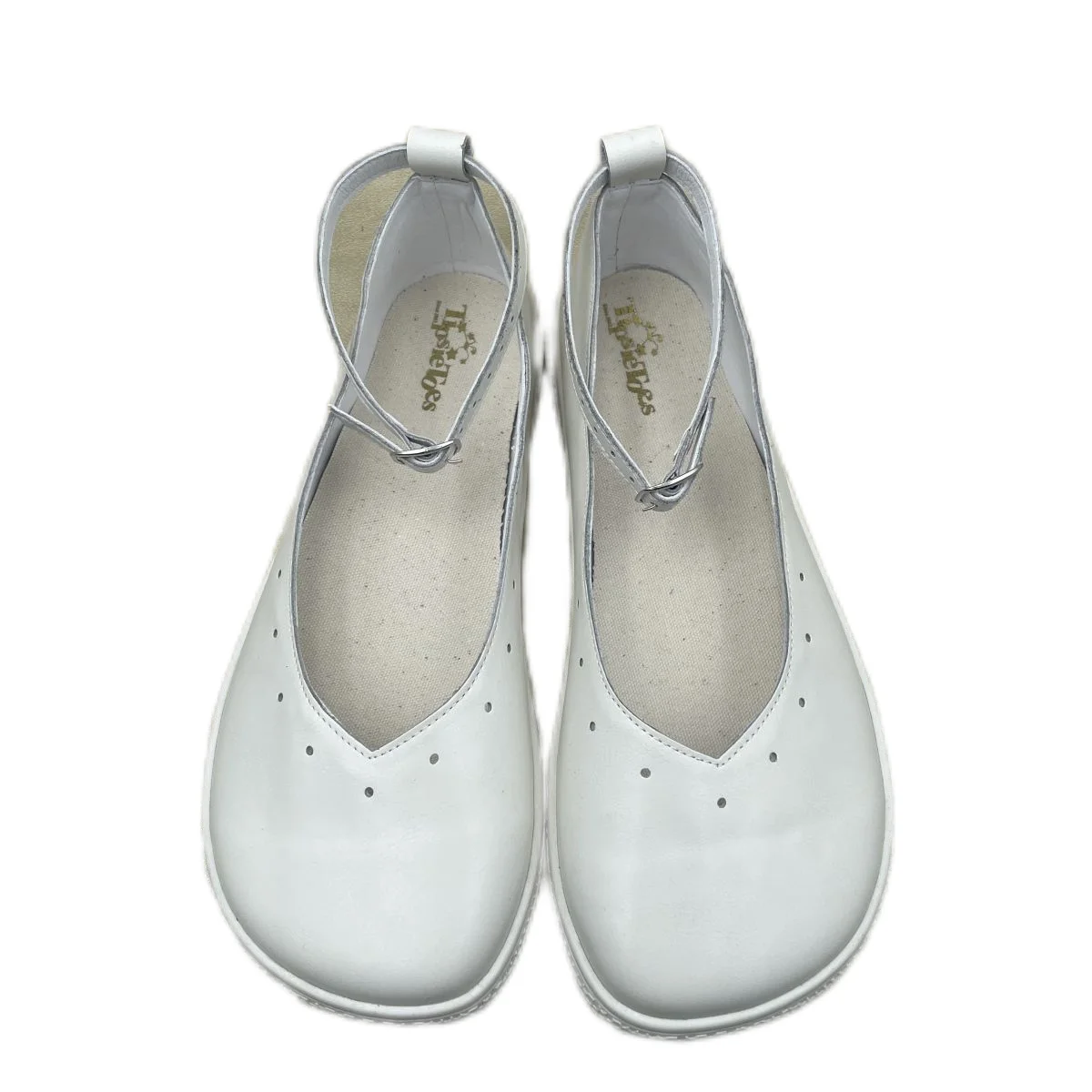 Tipsietoes Mary Jane: Zapatos descalzos de cuero con suela suave - imagen 4