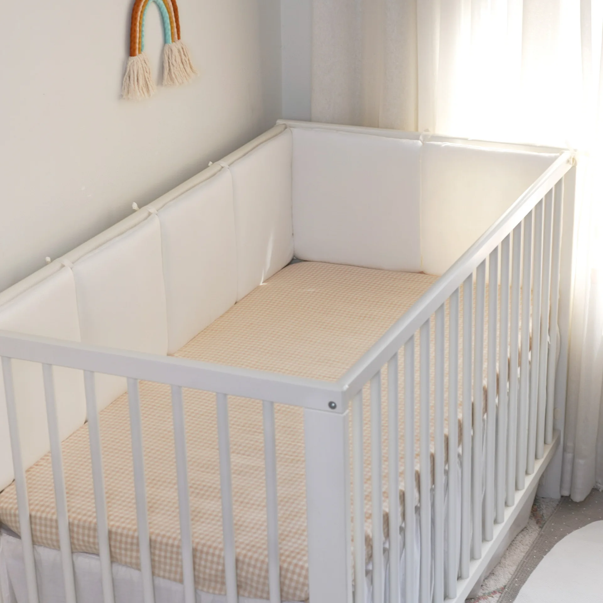 Protector de cuna para bebé – Parachoques suaves neonatal