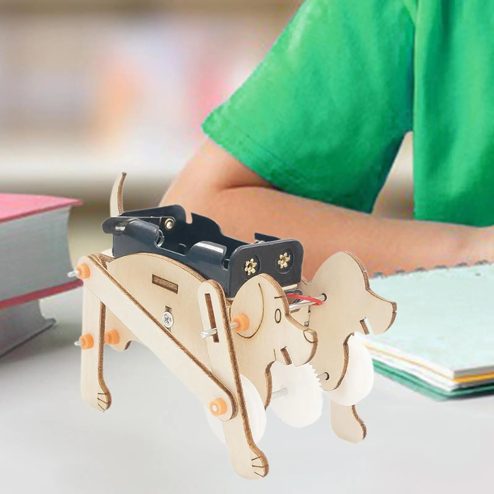 DIY Mini Mechanical Dog Toy Educational Toy DIY Classroom Teaching for Teens
