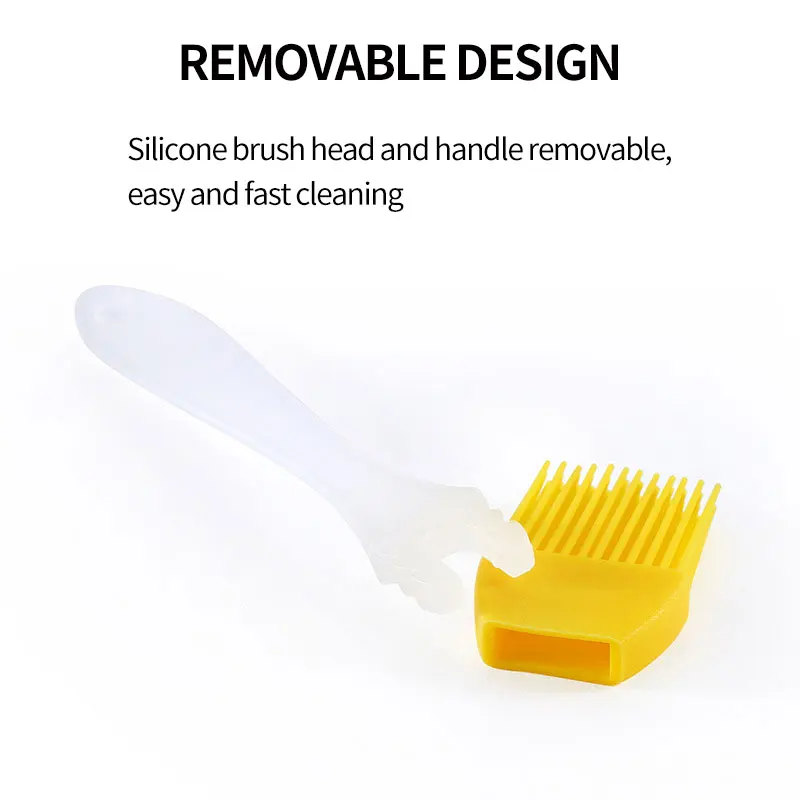Pincel de silicona para cocinar - Resiste al calor, sin pelo - imagen 5