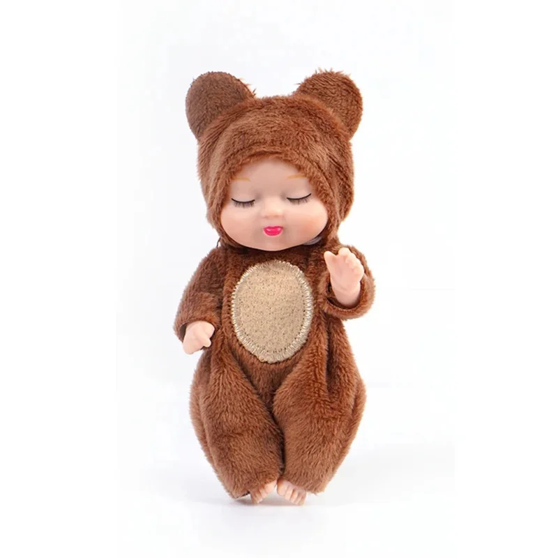 Kit de muñecos Reborn, muñecos de princesa de simulación, Mini muñecos bonitos para dormir con accesorios de ropa, regalos de cumpleaños suaves para niños - imagen 5