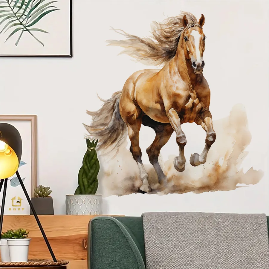 Pegatinas de pared autoadhesivas Qianlima, desmontables para estudio, oficina, pegatinas decorativas para sala de estar - imagen 4