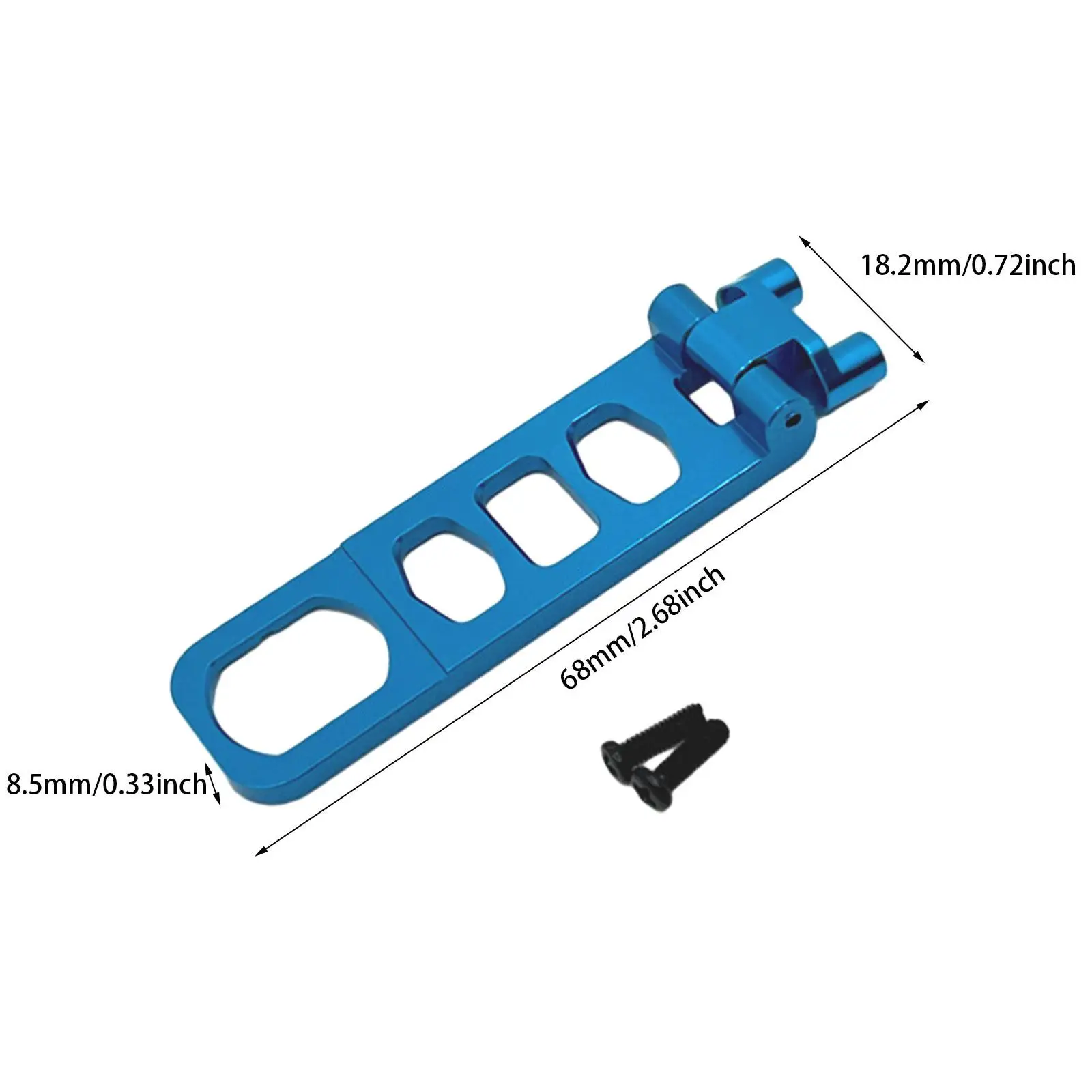 RC Car Battery Fixed Component Hobby Tool Fixed Bracket Holder Battery Fixed Base for 16208 16207 16209 16210 1:16 Scale RC
