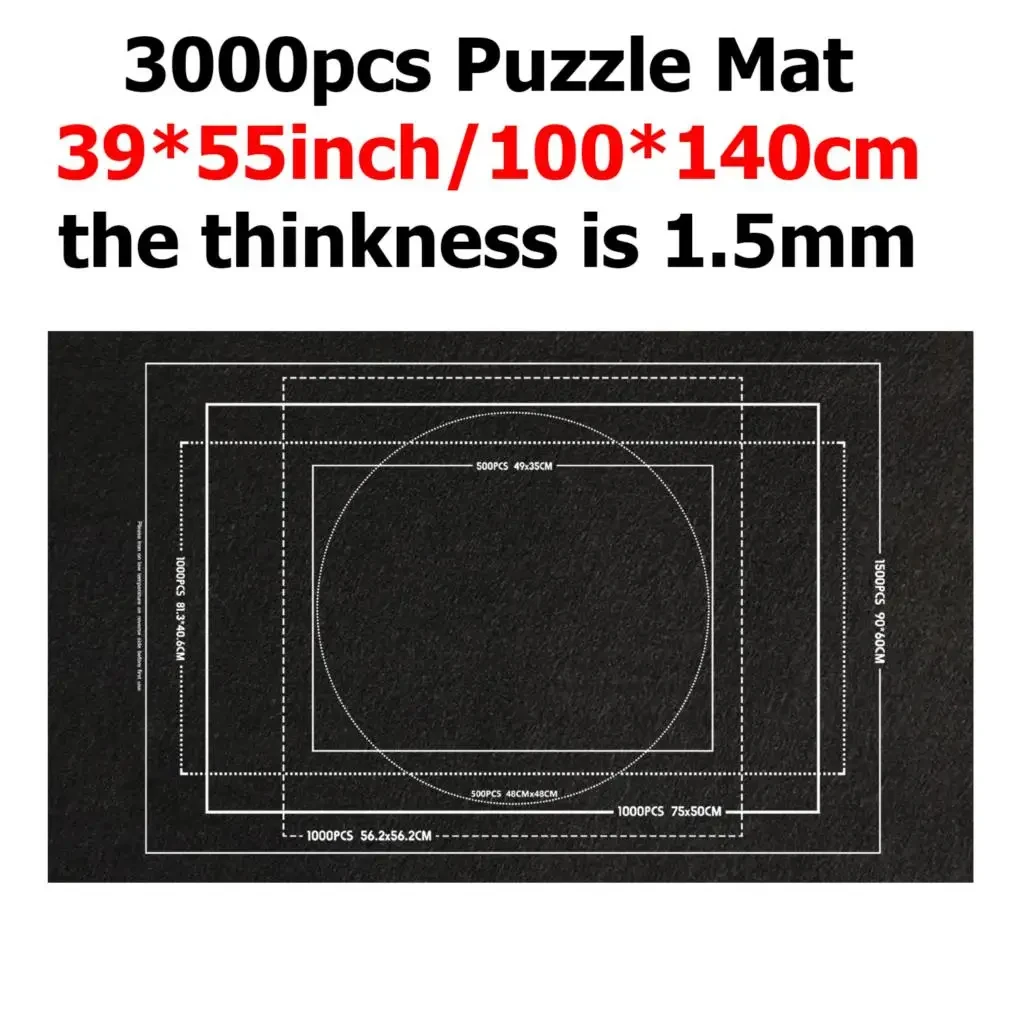 3000pcs mat black