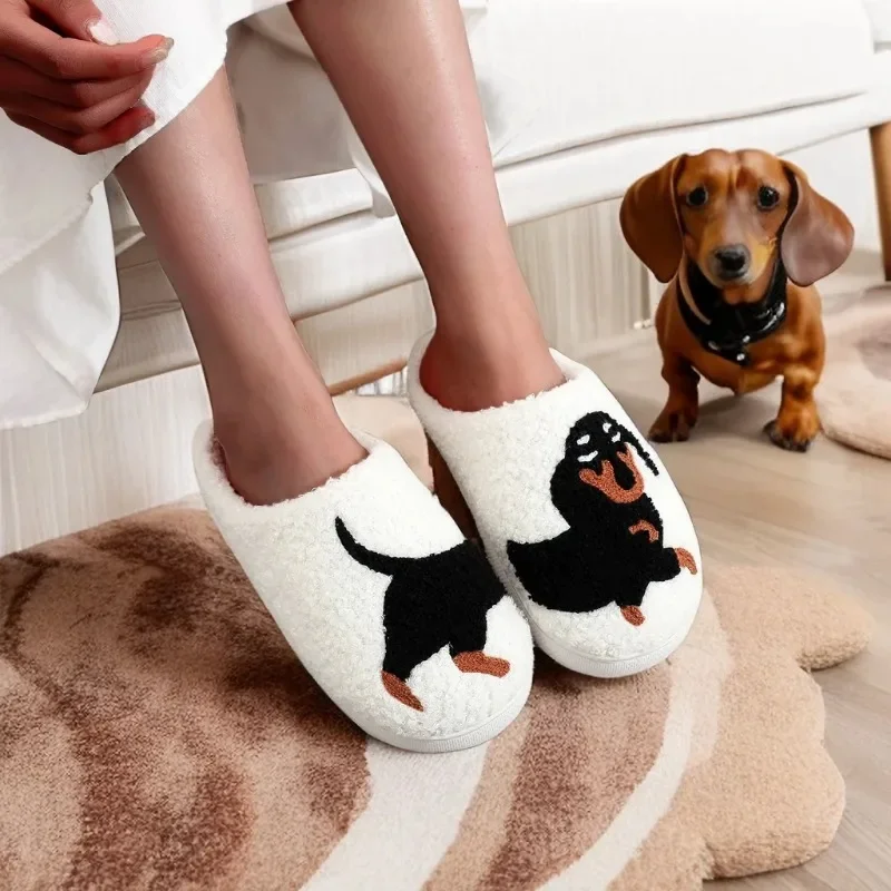 Zapatillas antideslizantes de algodón para niños – Cálidas y a cuadros - imagen 2