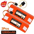 2Pcs 12800mAh