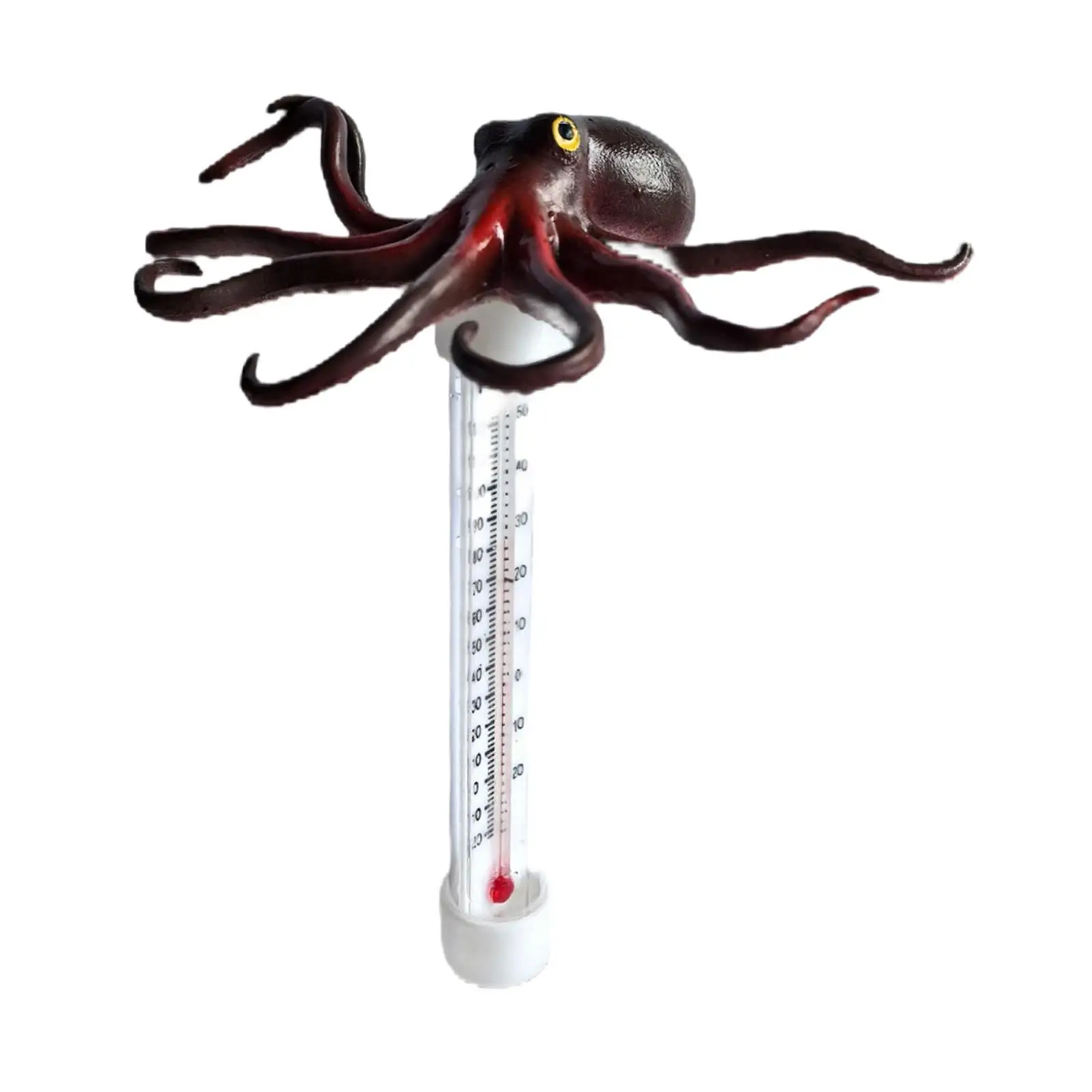 Floating Pool Thermometer with Large Display Analog Water Temperature Gauge