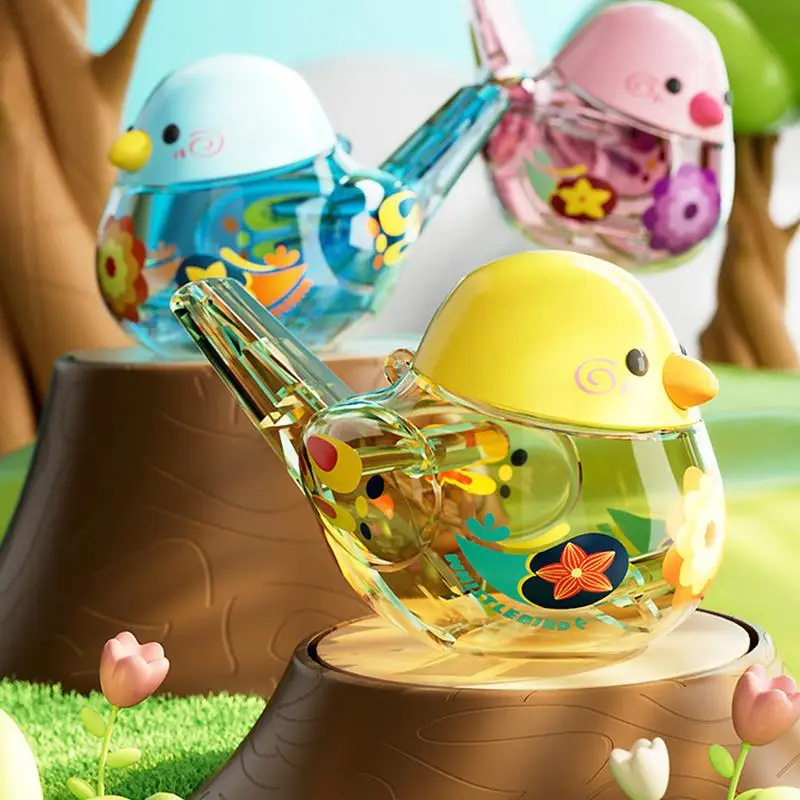 Silbato de aves de agua, instrumento Musical pequeño, pipas, juguetes educativos tempranos, recuerdos de fiesta, regalo de cumpleaños, juguetes Montessori para bebés - imagen 2