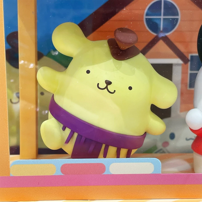 Sanrio personajes caja ciega juguetes día Kuromi Hello Kitty melodía Cinnamoroll Purin figura modelo coleccionar adornos - imagen 4