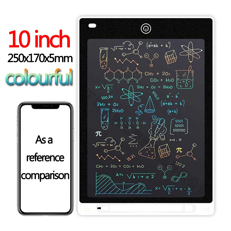 10 inch colorful A