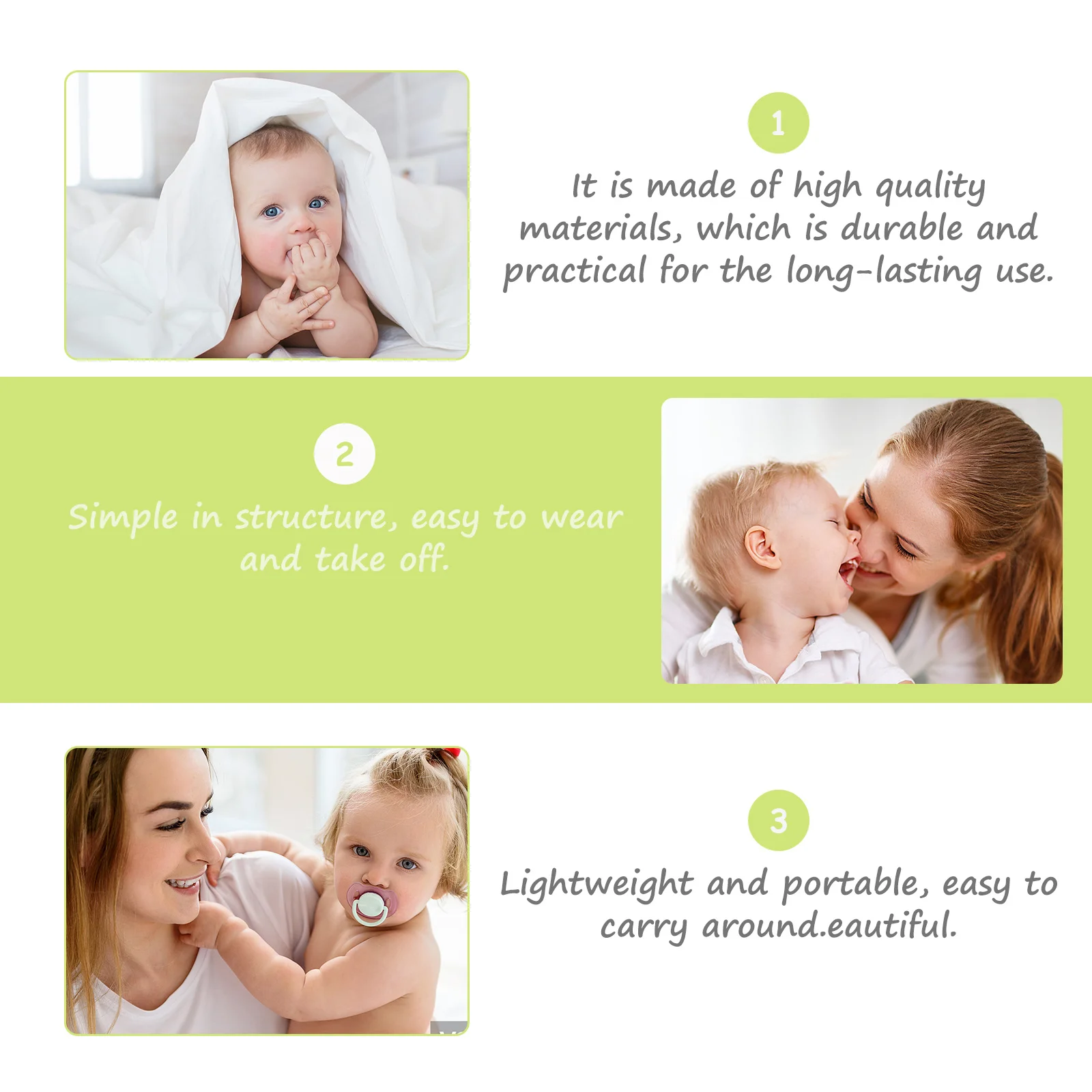 Babero para bebé con patrón navideño, delantal de alimentación a prueba de baba para recién nacido, toalla ligera para Saliva, fácil de limpiar, 2 uds. - imagen 5