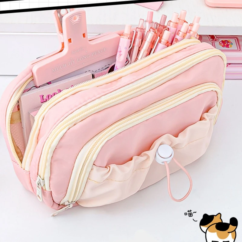 Portalápices infantil con cordón – Estuche escolar resistente para niños - imagen 4