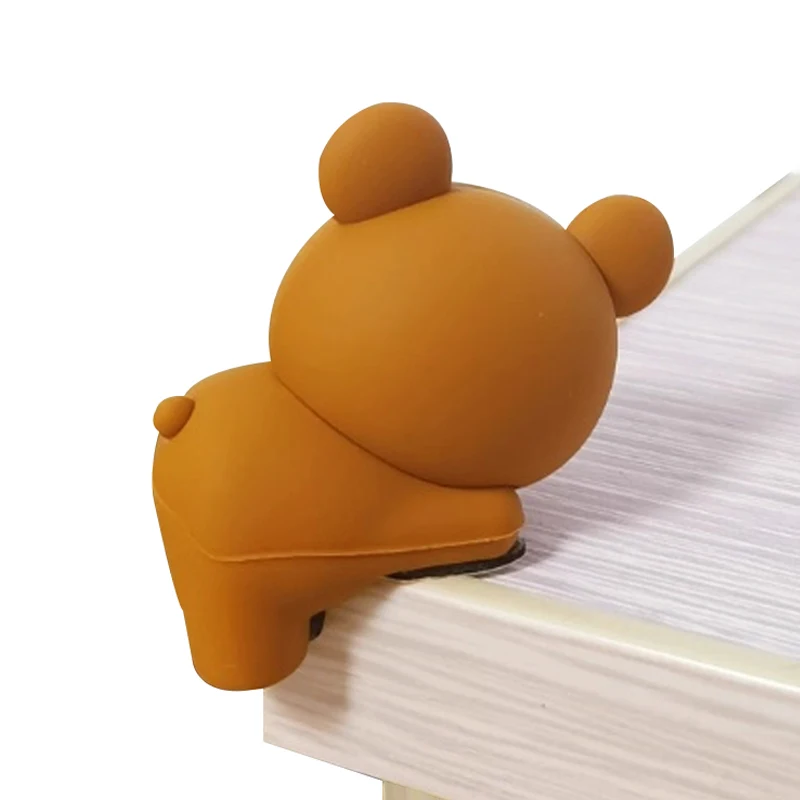 Cubierta de protección para las esquinas de las mesas Kawaii Rilakkuma, Protector de seguridad de dibujos animados, lindas tiras anticolisión, accesorios de decoración del hogar, regalos - imagen 3