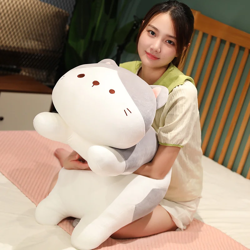 Peluche gato amigo durmiente – Regalo ideal para cumpleaños y Navidad - imagen 4