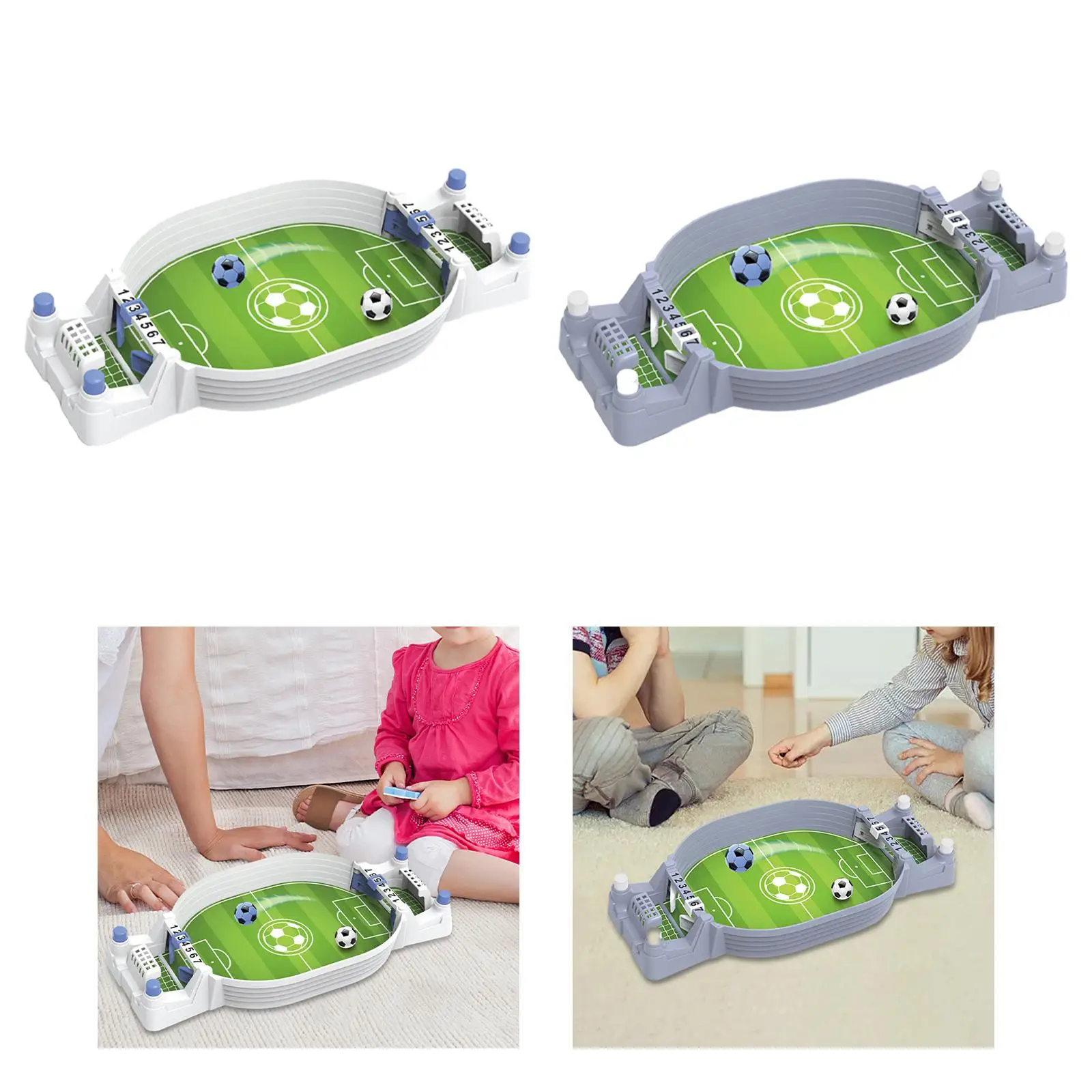 Tabletop Football Pinball Games Portable Tabletop Football Sport Game Toy for Kids Adults Party Games Family Game Leisure Toys