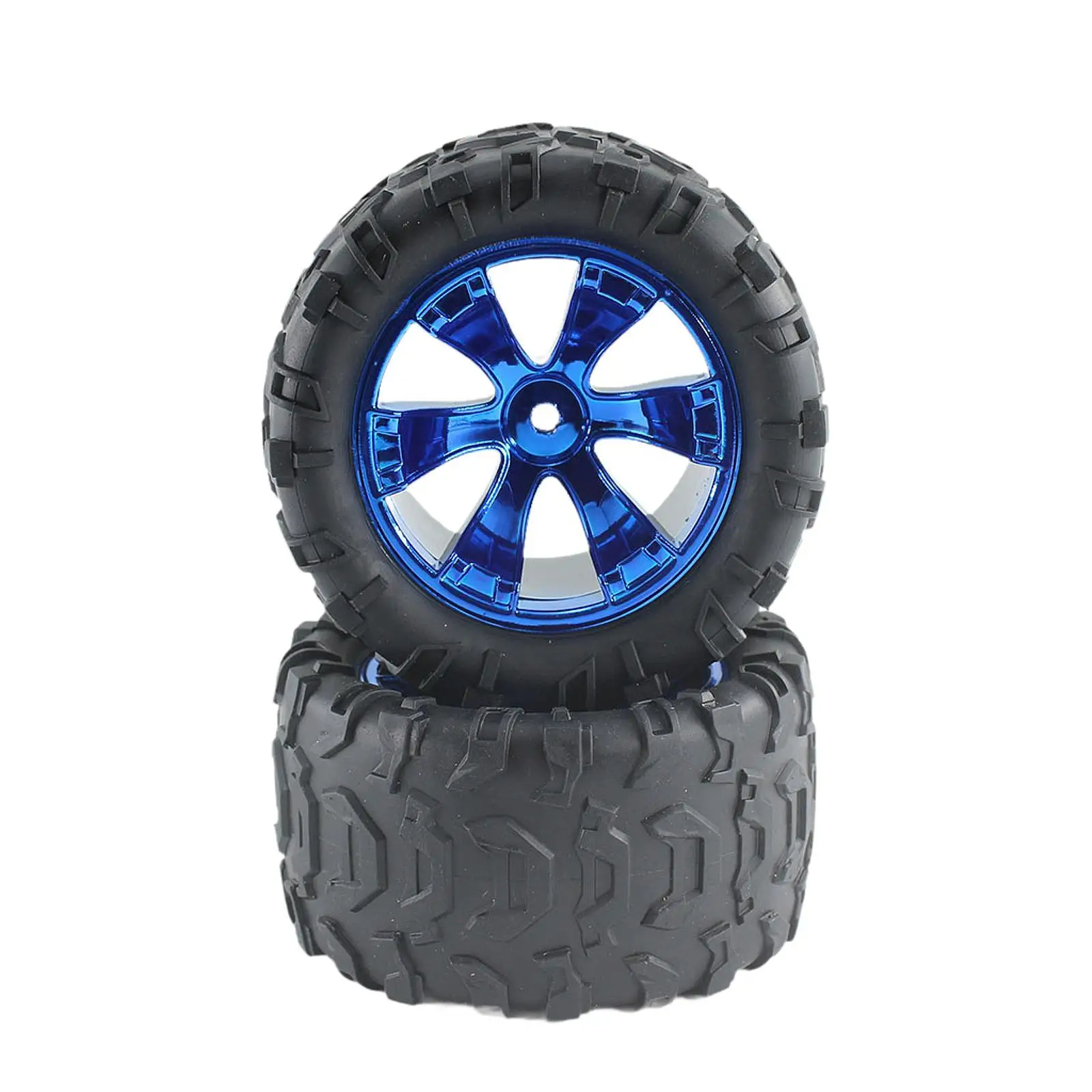 2Pcs 1/14 RC Car Tire Set Professional Easy to Install RC Components Car Spare