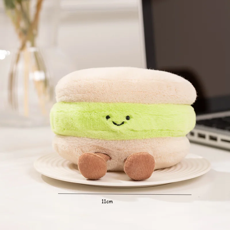 Peluche Madeline de macaron pastelito blandito y suave para bebés