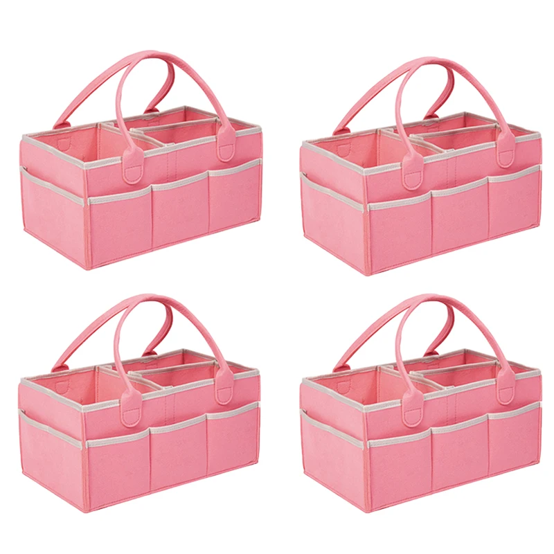 4Pcs Thicken Pink