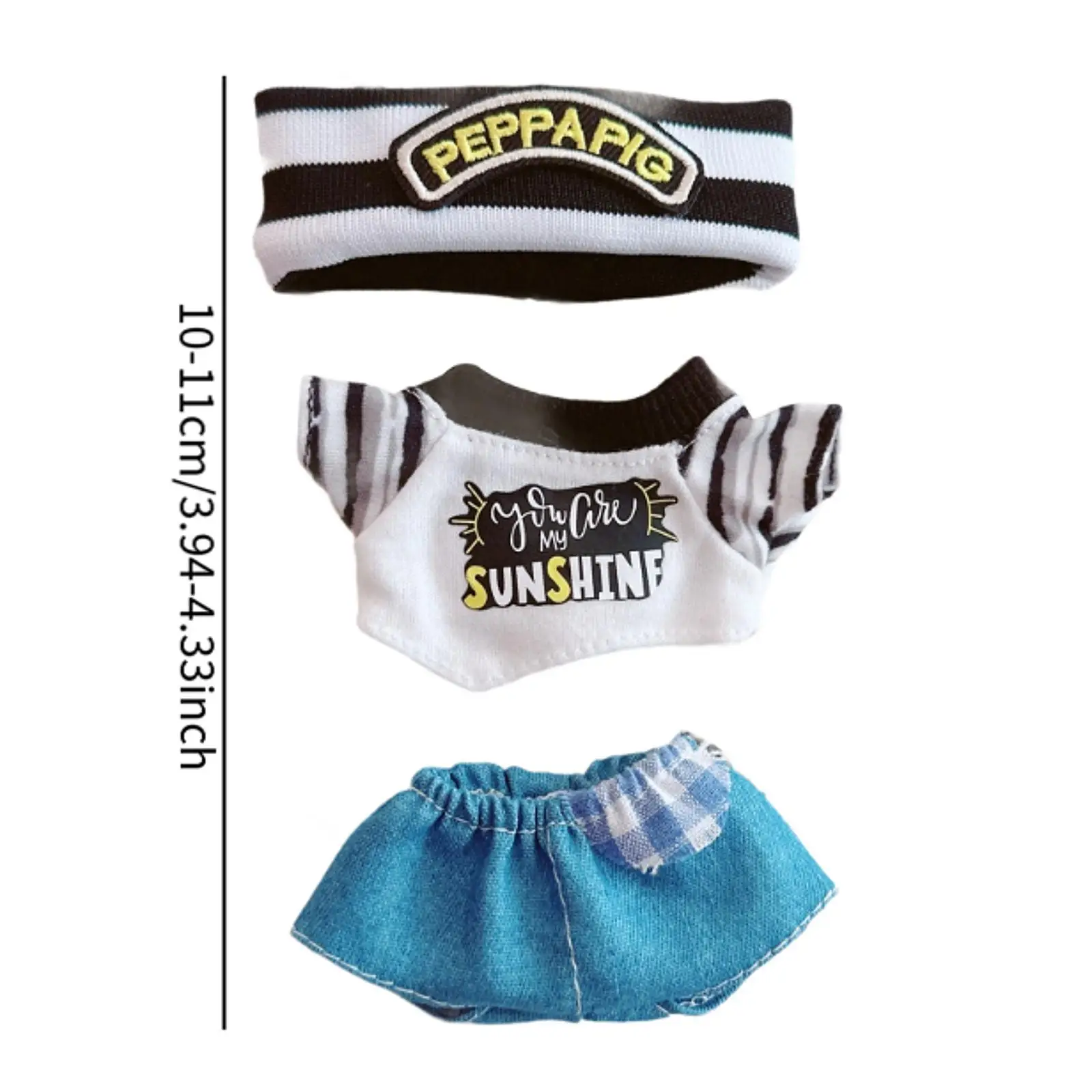 Stuffed Doll T Shirt and Pants Make Your Own Dolls Clothing Photo Props