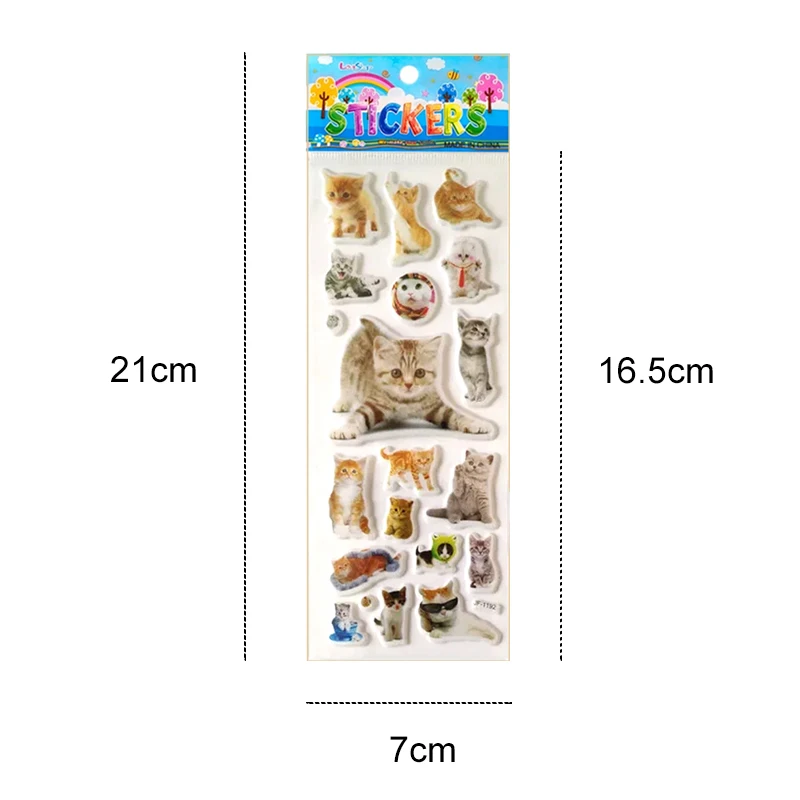 Álbum de pegatinas 3D con animales – Detalle infantil para regalo - imagen 5