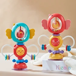 Juguete de baño con ventosa giratoria para bebés interactivo