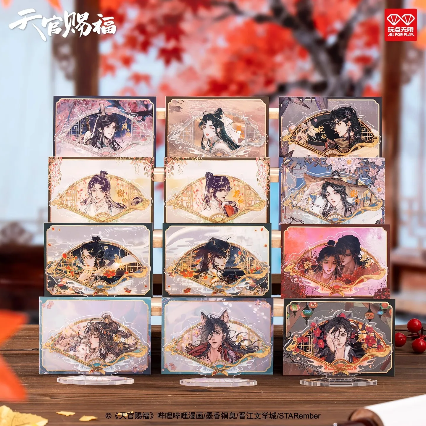 Caja misteriosa Fan Blooms con figuras acrílicas de cómic - imagen 5