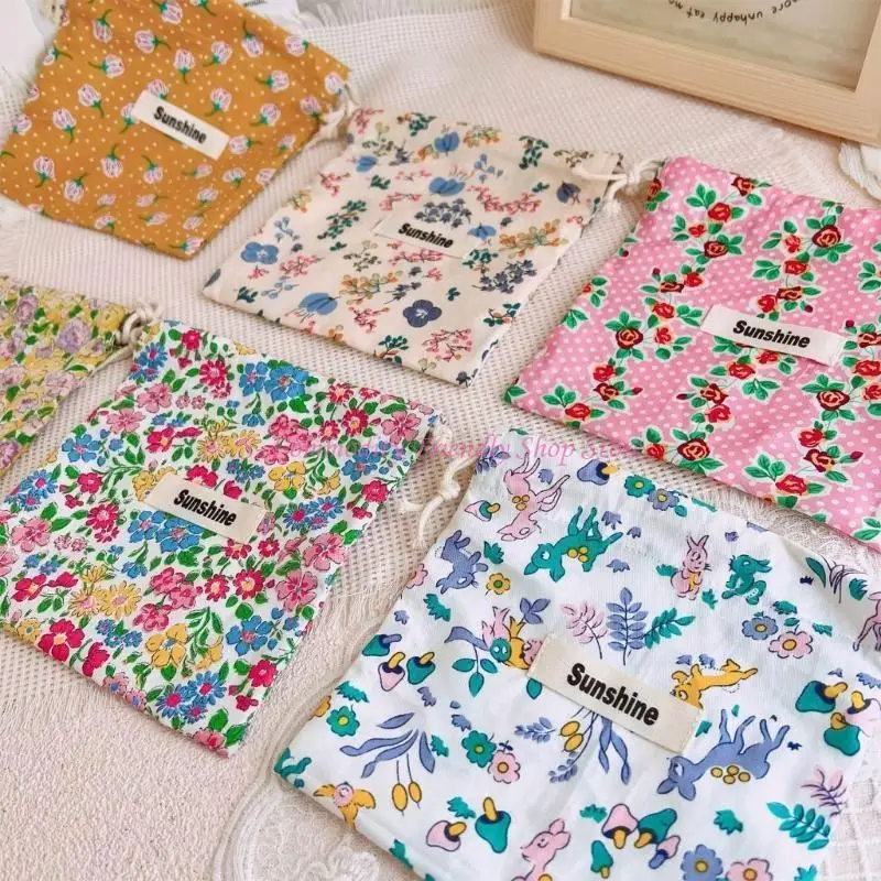 Bolsa algodón para bebé 85AE, apiladores pañales, organizador Caddy, bolsa para pañales, piezas para bebés- - imagen 2