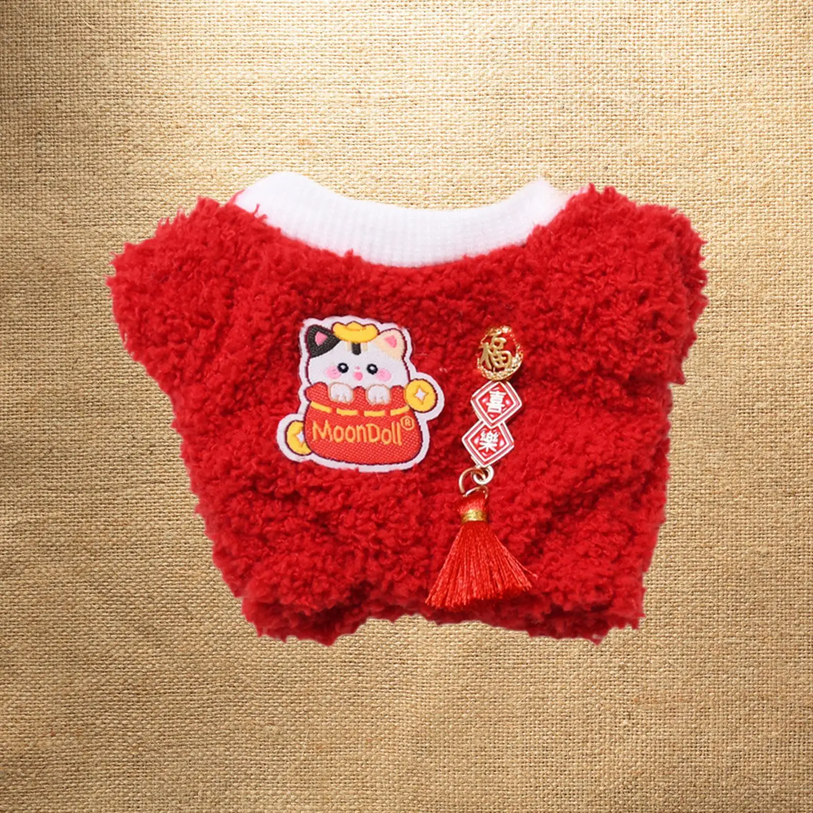 Plush Doll Bodysuit Cute Costume Fashion Plush Doll Accessories Pretend Play Comfortable Outifits Dolls Jumpsuit for 17cm Dolls