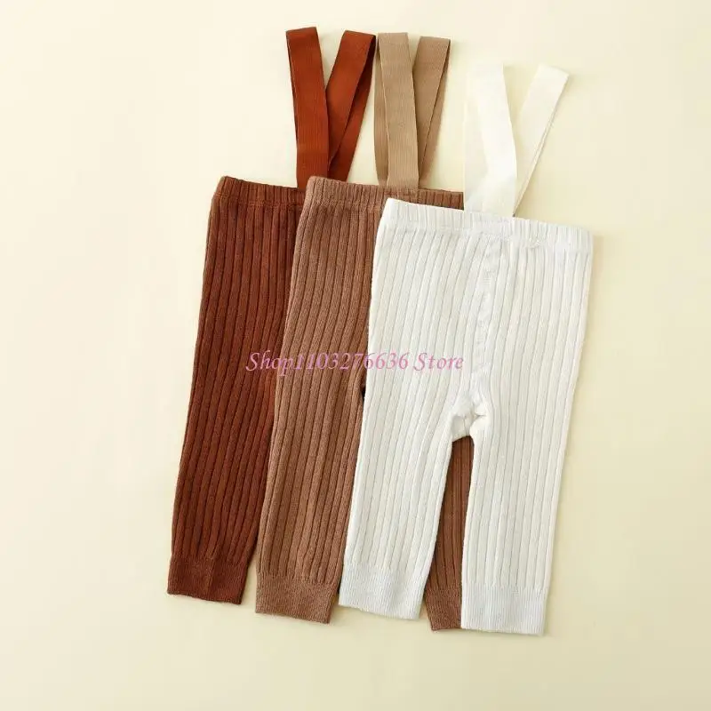 Medias de punto para niñas – Color sólido uso diario - imagen 4