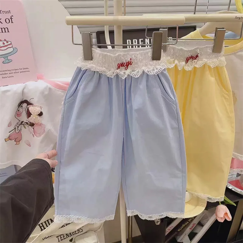Pantalones antimosquitos para niñas – Chándal veraniego suelto - imagen 2