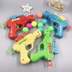 Pistola lanzadora de bolas blandas para niños – Juguete retro seguro