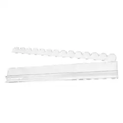 Estante para Fichas de Mahjong de 20 Pulgadas, Acrílico, de Montaje Rápido, Transparente, con Empujador Magnético para Jugadores, Personas Mayores, Aficionados, Sala de Juegos