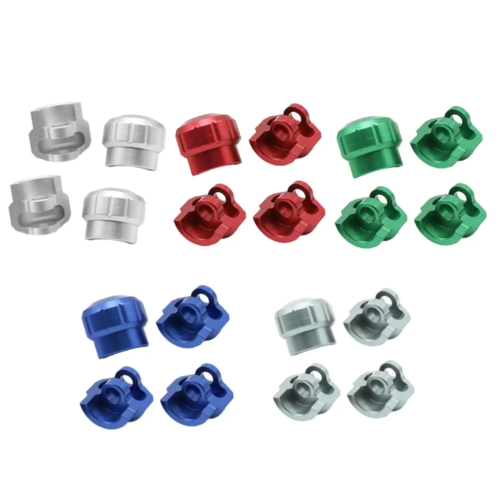 4Pcs 1/8 1/7 Shock Cap Protector Upgrades Part Sturdy Accessories RC Shock Absorber Cap for Ara106040T2 Ara109001 Ara106040T1