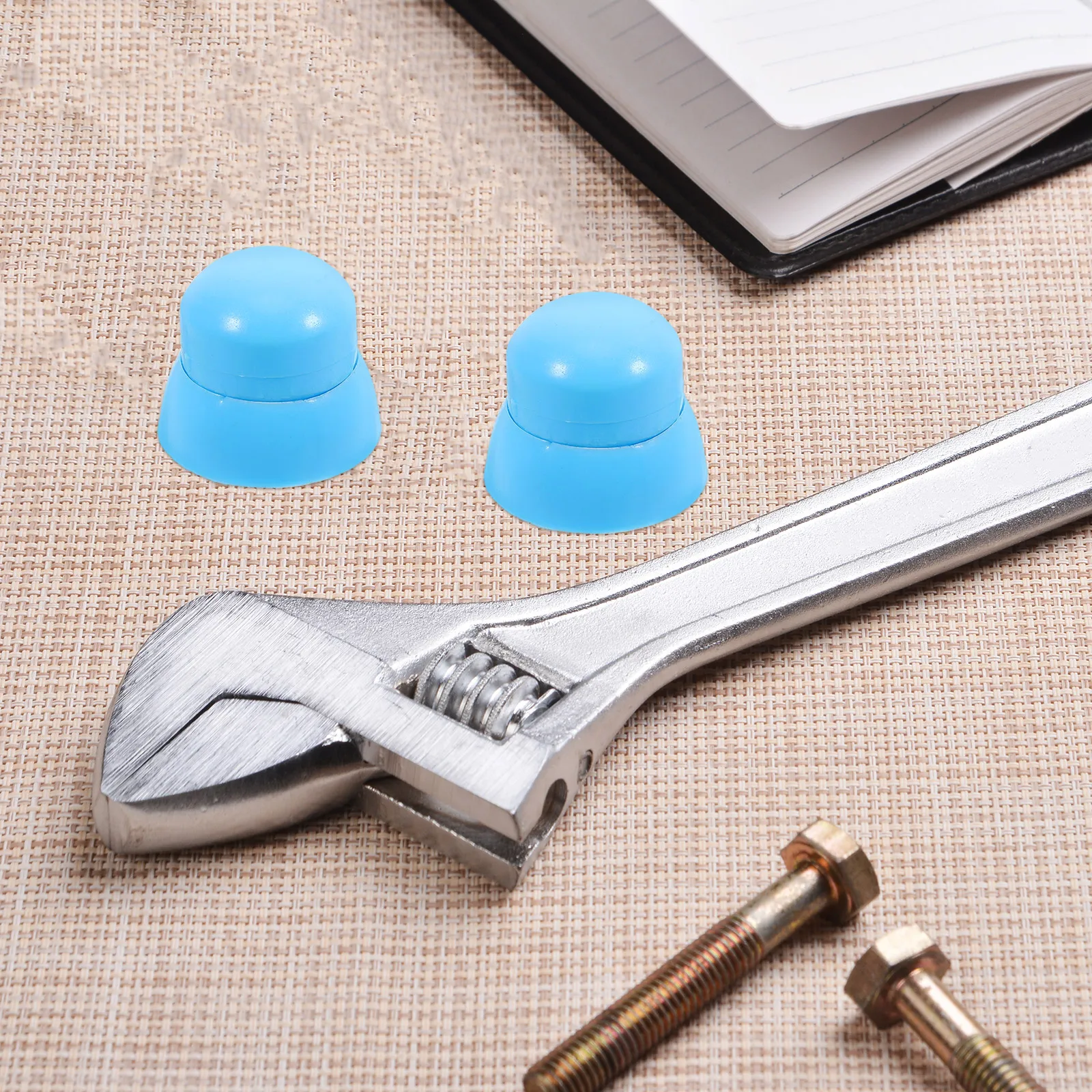 10 Uds. Suministros de piezas para juegos tapas de pernos de tornillo de plástico fáciles de instalar para espacios al aire libre tapas protectoras cubiertas de pernos