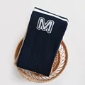 navy white