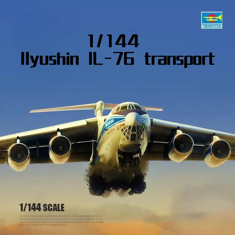 Kit modelismo Ilyushin IL-76 – Avión de transporte militar a escala