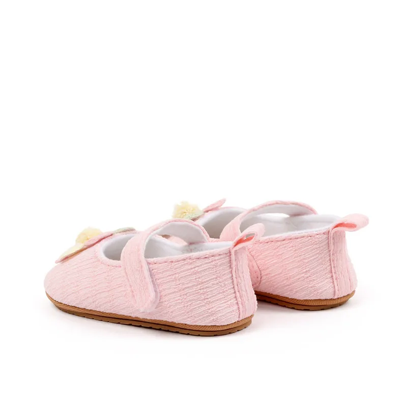 Zapatos de primavera para bebé – Antideslizantes con flores - imagen 5