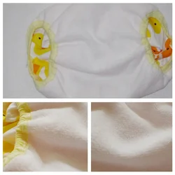 Pañales de tela reutilizables con dibujos animados para bebés