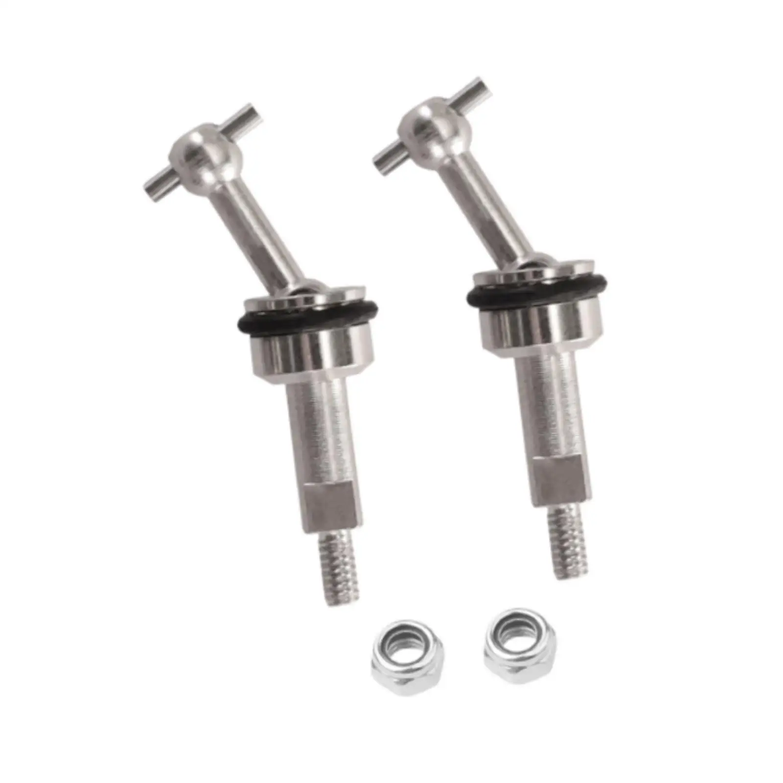 Metal Drive Shaft Set RC Car Repair Kit Universal Easy to Install Professional Driveshaft Extended Metal CVD for K969 K979